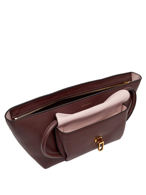 DOUBLE BEAT Shopperin mit Clutch Beere - Damentaschen