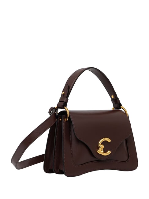 C-ME CALF Handtasche mit Schulterriemen Beere - Damentaschen