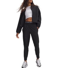 UNDER ARMOUR UNSTOPPABLE Sweatshirt mit Rei&szlig;verschluss Schwarz - Sweatshirts Damen - 3