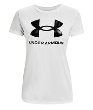 UNDER ARMOUR LOGO Kurzarm-T-Shirt Wei&szlig; - T-Shirts und Tops f&uuml;r Damen - 4