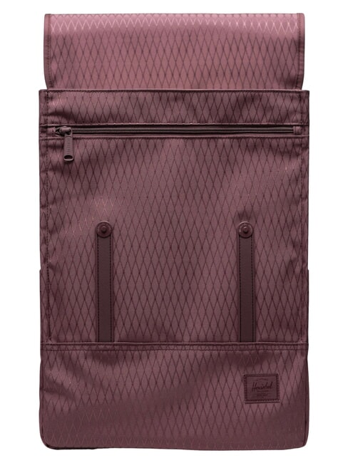SURVEY  Rucksack aus recyceltem PET Heidelbeerdiamant - Rucks&auml;cke f&uuml;r Schule &amp; Freizeit