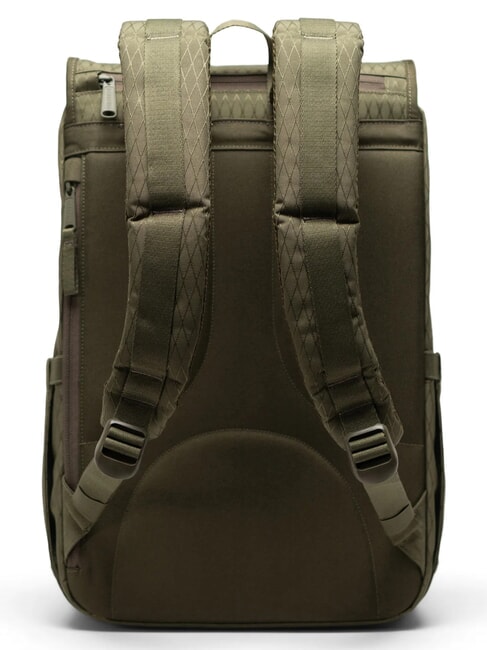 LITTLE AMERICA MID Mittelgro&szlig;er Rucksack Efeugr&uuml;ner Diamant - Rucks&auml;cke f&uuml;r Schule &amp; Freizeit