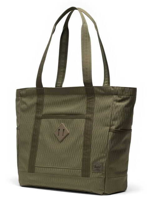 HERITAGE  Schulter-Shopper Efeugr&uuml;ner Diamant - Damentaschen