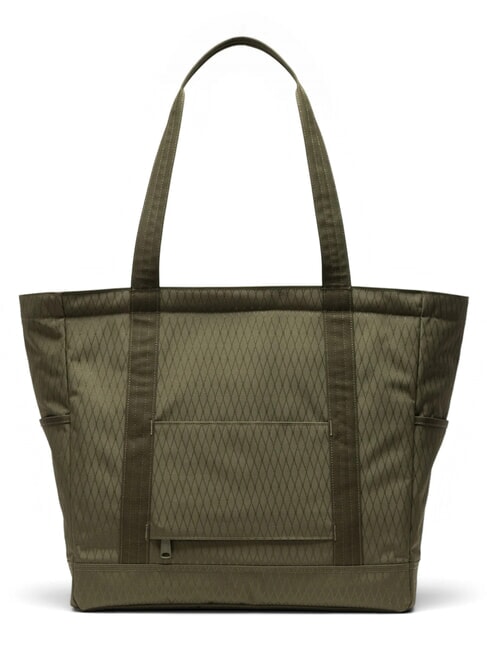 HERITAGE  Schulter-Shopper Efeugr&uuml;ner Diamant - Damentaschen