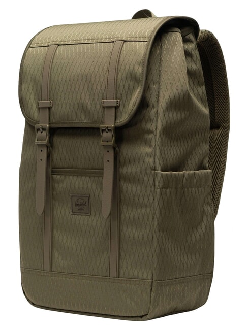 RETREAT Rucksack Efeugr&uuml;ner Diamant - Rucks&auml;cke f&uuml;r Schule &amp; Freizeit