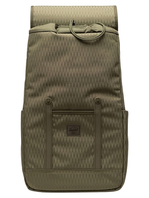 RETREAT Rucksack Efeugr&uuml;ner Diamant - Rucks&auml;cke f&uuml;r Schule &amp; Freizeit