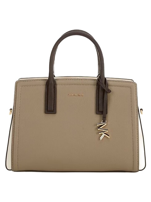 LAILA Handtasche mit Schulterriemen aus Leder braun - Damentaschen