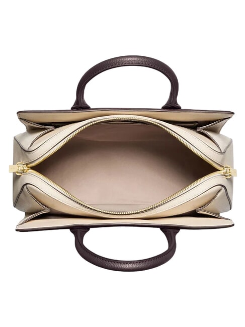 LAILA Handtasche mit Schulterriemen aus Leder braun - Damentaschen