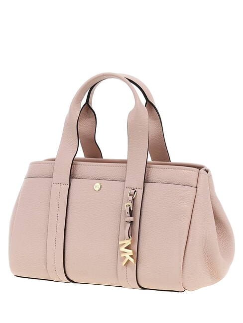 ROMEE Ledertasche mit Schulterriemen Rosa - Damentaschen
