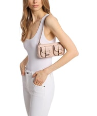 MICHAEL KORS ZOEY Schultertasche aus Leder Rosa - Damentaschen - 2