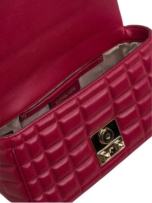 TRIBECA Schultertasche, Leder Rot - Damentaschen