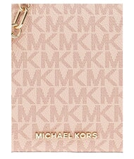 MICHAEL KORS EMPIRE Schultertasche mit durchgehendem Logo Rosa - Damentaschen - 4