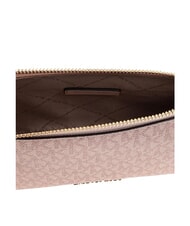 MICHAEL KORS EMPIRE Schultertasche mit durchgehendem Logo Rosa - Damentaschen - 5