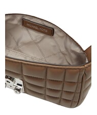 MICHAEL KORS TRIBECA Mini-Schultertasche aus Leder Treibholz - Damentaschen - 3