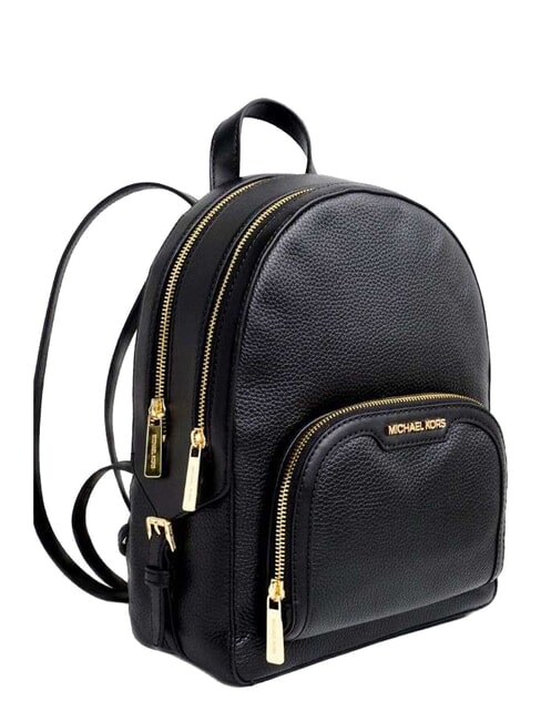 JAYCEE Lederrucksack Schwarz - Damentaschen