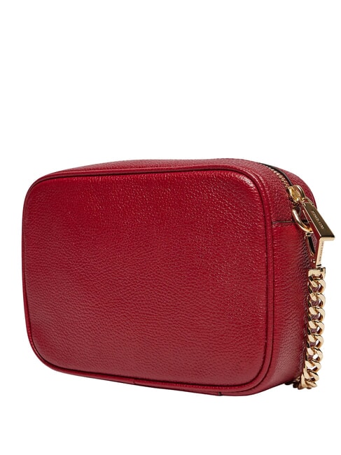 JET SET Kleine Schultertasche aus Leder Rot - Damentaschen