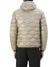 BLAUER WAVE Kurze, wattierte Daunenjacke mit Kapuze nebliges Grau - Daunenjacken f&uuml;r Herren - 2