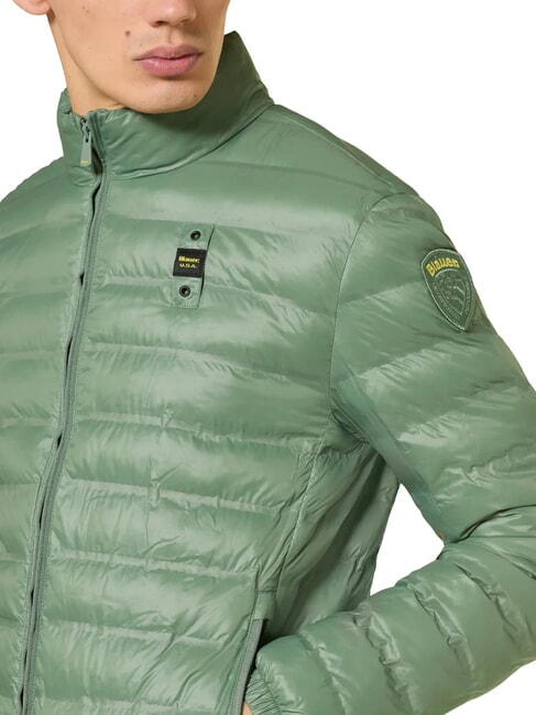 SEWALL Kurze, wattierte Daunenjacke mit hohem Kragen Gr&uuml;n 60f, Innenausstattung grau 995 - Daunenjacken f&uuml;r Herren