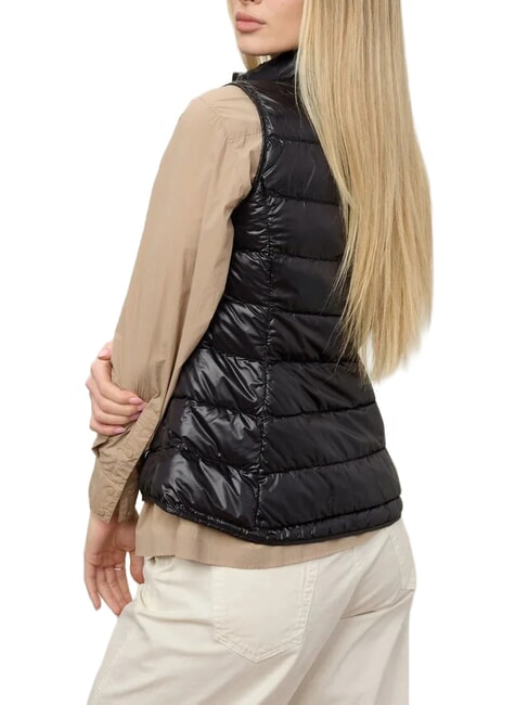 NANCIA &Auml;rmellose Daunenjacke schwarze Innenausstattung, gr&uuml;ner 60i - Damenweste