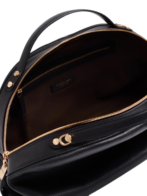 SEXY Handtasche mit Schulterriemen aus Leder Schwarz - Damentaschen