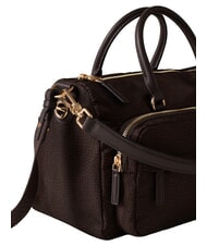BORBONESE B-CLUB Handtasche mit Schulterriemen Schokolade - Damentaschen - 4