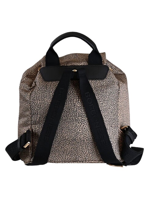 B-CLUB Rucksack mit Vordertasche OP / NATUR / SCHWARZ - Damentaschen