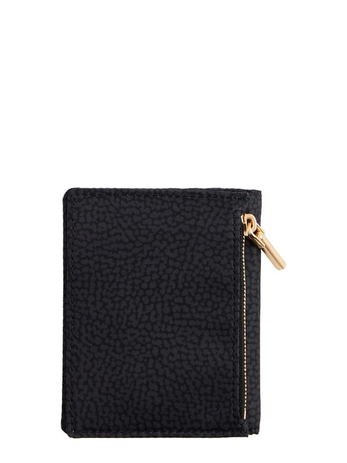 B-CLUB Kompaktes Portemonnaie dunkles Schwarz - Brieftaschen Damen