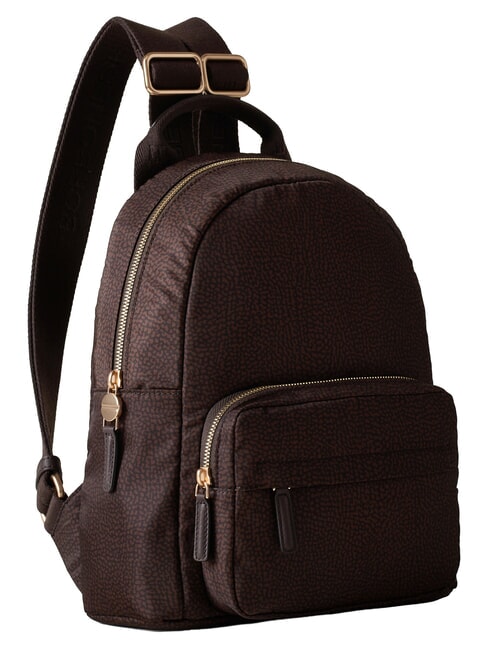 B-CLUB Rucksack mit Vordertasche Schokolade - Damentaschen