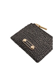 BORBONESE B-CLUB Kartenetui mit M&uuml;nzfach Teer - Brieftaschen Damen - 3