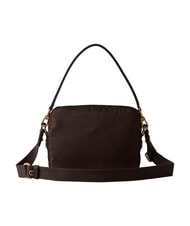 BORBONESE B-CLUB Schultertasche mit Schultergurt Schokolade - Damentaschen - 3