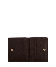 BORBONESE B-CLUB Kompaktes Portemonnaie Schokolade - Brieftaschen Damen - 2