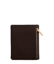 BORBONESE B-CLUB Kompaktes Portemonnaie Schokolade - Brieftaschen Damen - 3