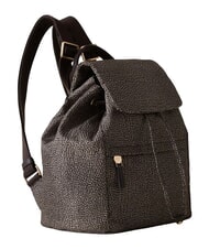 BORBONESE B-CLUB Rucksack mit Vordertasche Teer - Damentaschen - 2