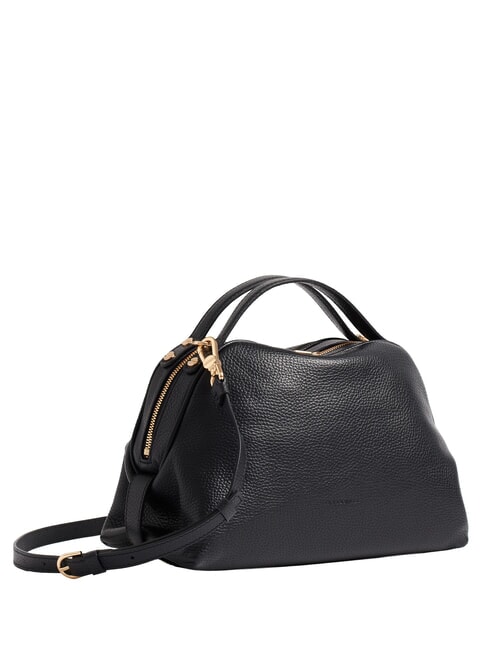 SEXY Handtasche mit Schulterriemen aus Leder Schwarz - Damentaschen