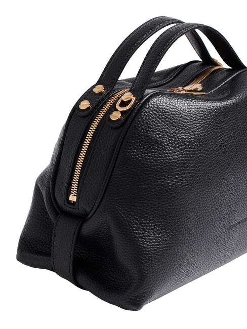 SEXY Handtasche mit Schulterriemen aus Leder Schwarz - Damentaschen