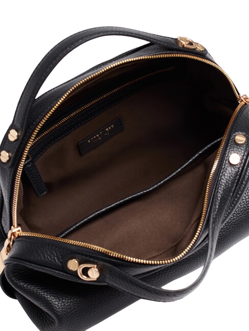 SEXY Handtasche mit Schulterriemen aus Leder Schwarz - Damentaschen