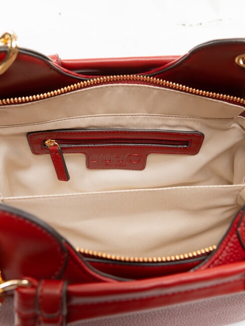 FAIZA Handtasche mit Schulterriemen Ziegelrot - Damentaschen
