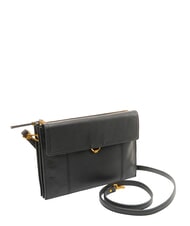 GIANNI CHIARINI VICKY Kleine Schultertasche aus Leder Schwarz - Damentaschen - 2