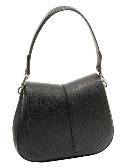 HELENA ROUND Schultertasche mit Schultergurt Schwarz - Damentaschen