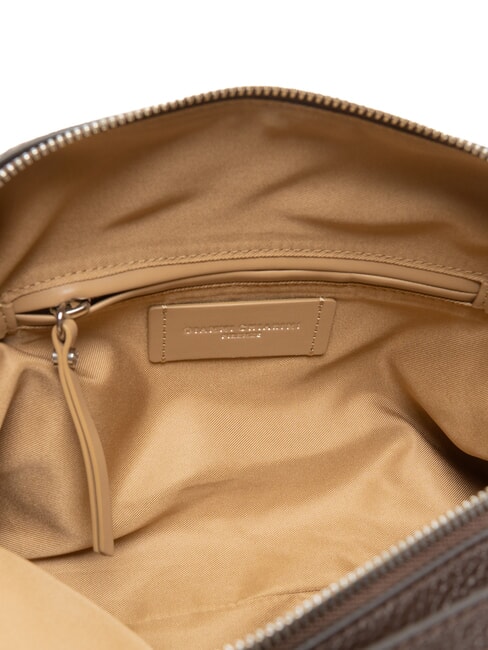 ALIFA Ledertasche mit Schultergurt ausgedr&uuml;ckt - Damentaschen