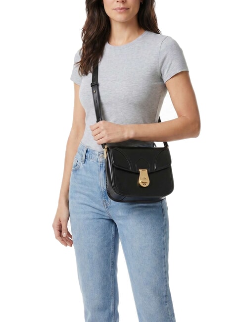 MIA Mini-Schultertasche Schwarzes Gold - Damentaschen