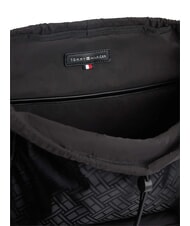 TOMMY HILFIGER TH NYLON Rucksack Schwarz - Rucks&auml;cke f&uuml;r Schule &amp; Freizeit - 3