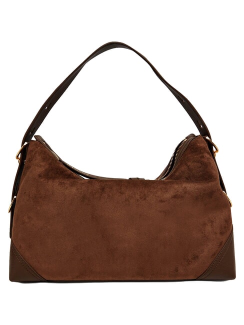 SIGNATURE ZIP Schultertasche, verstellbar braun/braun - Damentaschen