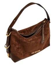 LOVE MOSCHINO SIGNATURE ZIP Schultertasche, verstellbar braun/braun - Damentaschen - 5