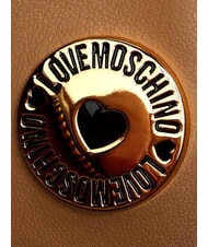 LOVE MOSCHINO SIGNATURE ZIP Schultertasche, verstellbar braun/braun - Damentaschen - 6