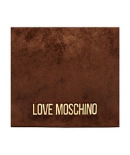 LOVE MOSCHINO SIGNATURE ZIP Schultertasche, verstellbar braun/braun - Damentaschen - 7