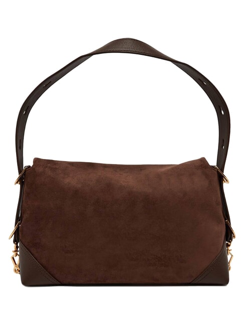 SIGNATURE ZIP Schultertasche, verstellbar braun/braun - Damentaschen