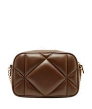 LOVE MOSCHINO EMBOSSED QUILTED Mini-Stepptasche braun - Damentaschen - 4