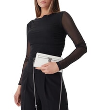MICHAEL KORS HAMILTON MODERNE Mini-Schultertasche optisch wei&szlig; - Damentaschen - 2
