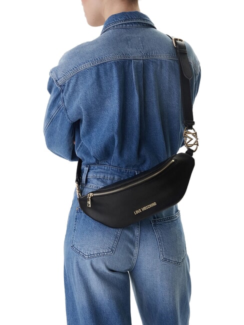 JEWEL Bauchtasche, Schultertragem&ouml;glichkeit Schwarz - H&uuml;fttaschen